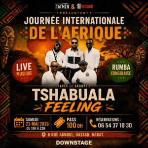 Tshabuala Feeling en concert live a Rabat