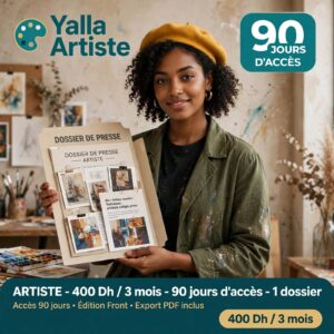 ARTISTE - Abonnement EPK 90 Jours - Dossier de Presse Complet [BEST-SELLER]